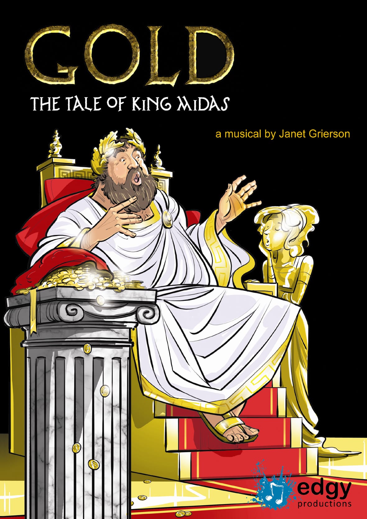 BIG BOOK ON THE TITLE : THE KING MIDAS & THE GOLDEN TOUCH